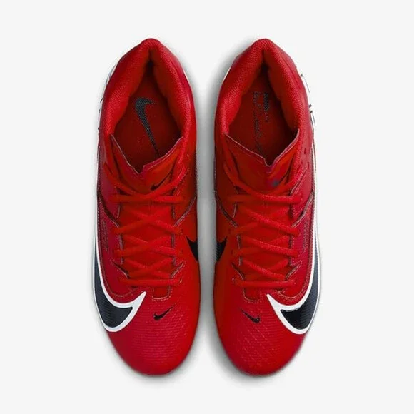 Nike Vapor Edge Elite 360 2 DA5457-600 Men's Bright Red Football Cleats GBNC1506